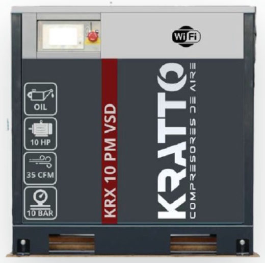 Compresor de tornillo KRATTO KRX-10 PM VSD