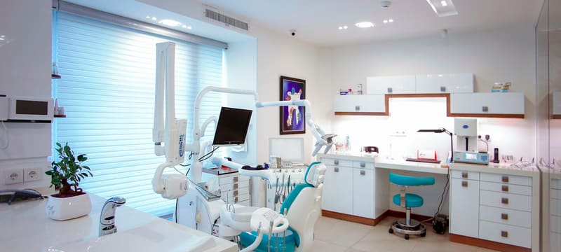 Clínica dental con compresor scroll oil-free silencioso